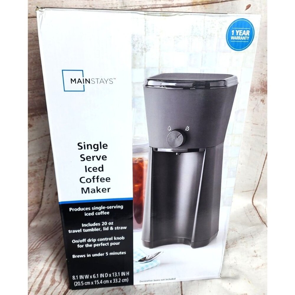 Brew Perfect Iced Coffee in Minutes with Our Single Serve Iced Coffee Maker